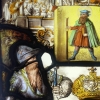 Vitrail Renaissance à l’aigle bicéphale (24 x 31 cm) | Biron Vitrail Renaissance à l’aigle bicéphale (24 x 31 cm)