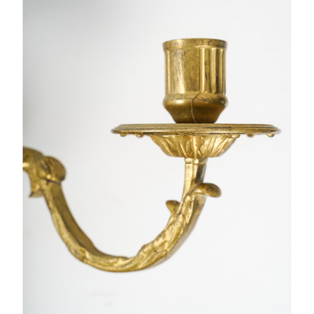 Paire d’appliques d’époque Louis XVI (1774 – 1793). | Biron Paire d'appliques d'époque Louis XVI (1774 - 1793).