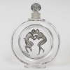 Flacon « Le Baiser Du Faune » verre blanc patiné gris de René LALIQUE pour Molinard | Biron |||||