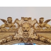 Miroir Doré à Décor De Lions d’époque 19ème | Biron Miroir Doré à Décor De Lions d'époque 19ème
