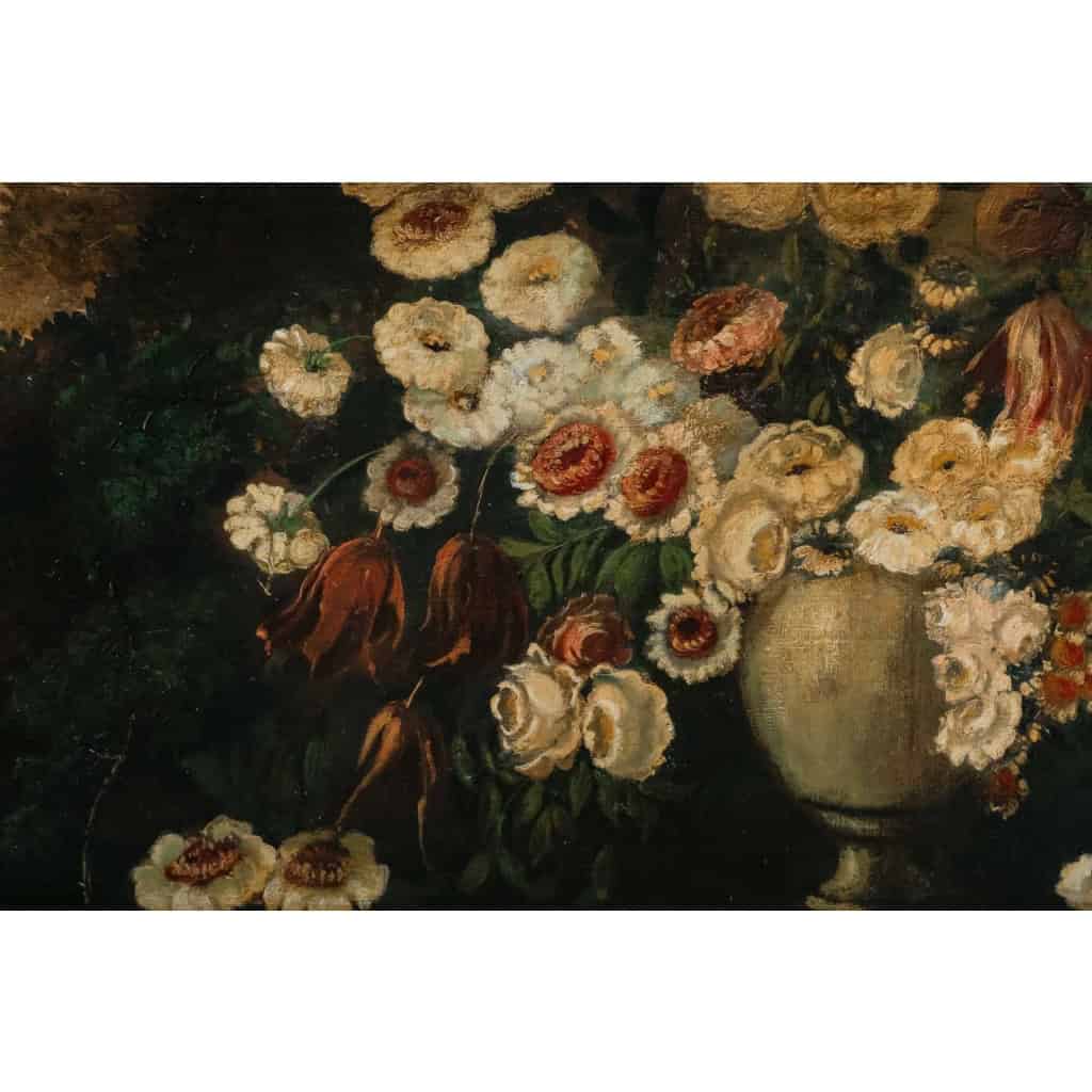 Suite de 4 tableaux de grande taille signée Ezechiele Guardascione | Biron Suite de 4 tableaux de grande taille signée Ezechiele Guardascione