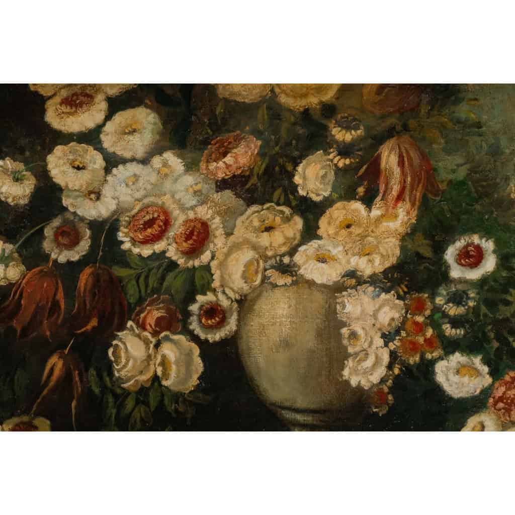 Suite de 4 tableaux de grande taille signée Ezechiele Guardascione | Biron Suite de 4 tableaux de grande taille signée Ezechiele Guardascione
