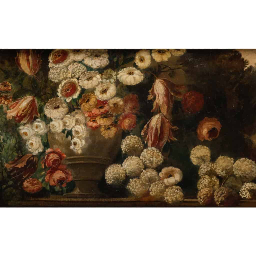 Suite de 4 tableaux de grande taille signée Ezechiele Guardascione | Biron Suite de 4 tableaux de grande taille signée Ezechiele Guardascione