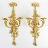 Paire d’importantes appliques de style Louis XVI. | Biron ||||||||||
