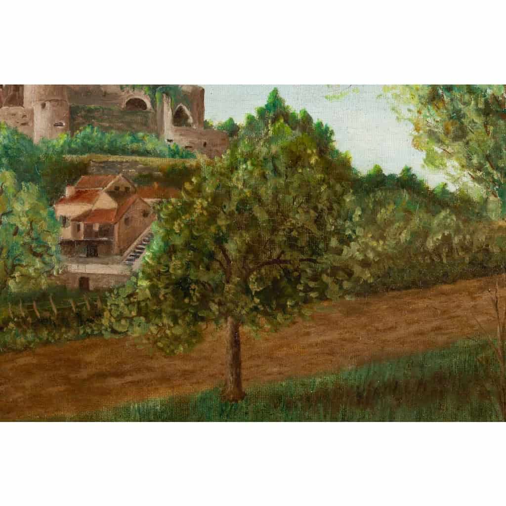 Le château de Bonaguil par J. V. Canel, 1961 | Biron Le château de Bonaguil par J. V. Canel, 1961