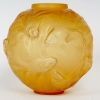 Vase « Formose » verre butterscotch de René LALIQUE | Biron |||||