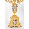 Une garniture en bronze doré et émail cloisonné fin XIXème siècle | Biron Une garniture en bronze doré et émail cloisonné fin XIXème siècle