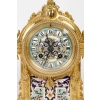Une garniture en bronze doré et émail cloisonné fin XIXème siècle | Biron Une garniture en bronze doré et émail cloisonné fin XIXème siècle