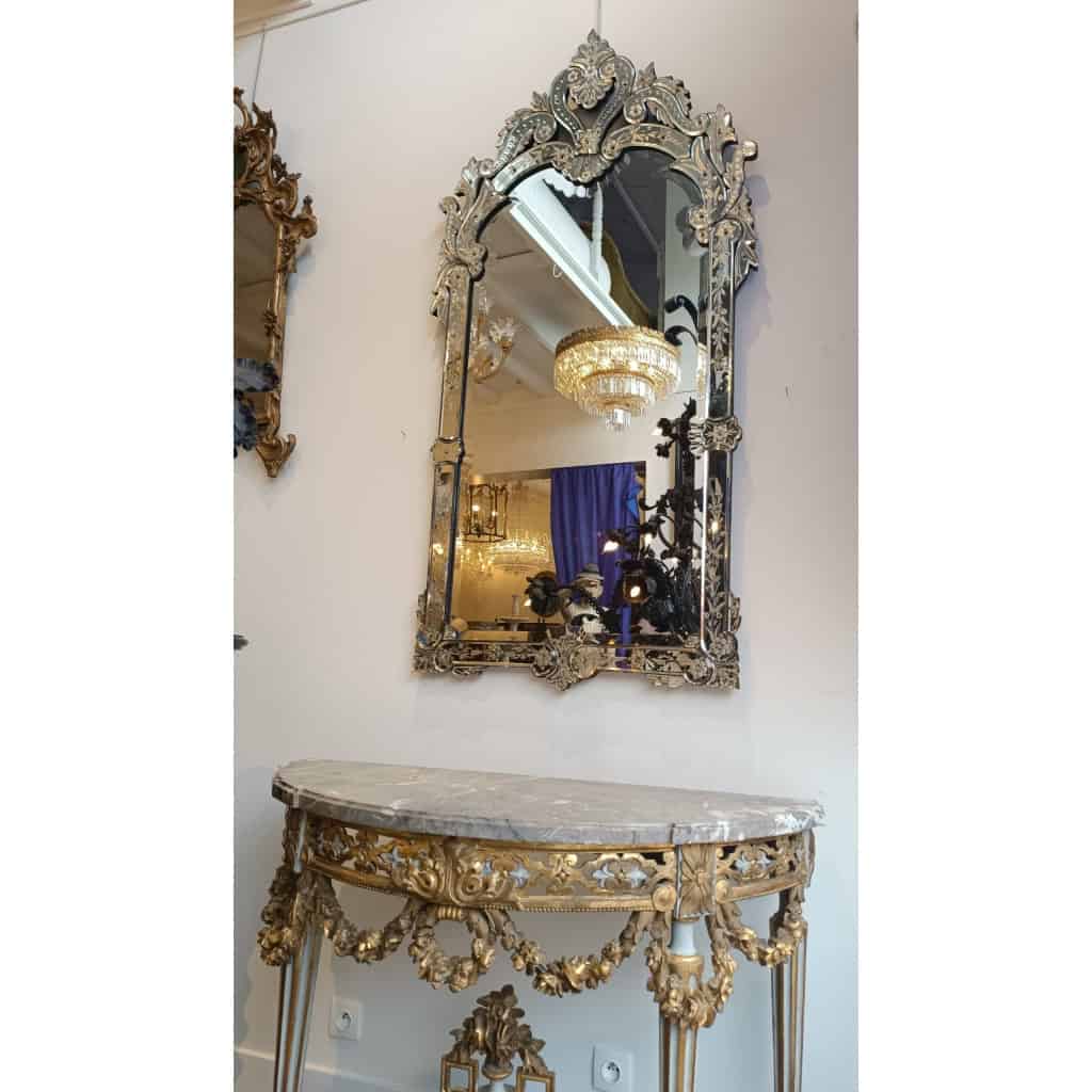 Miroir Vénitien d’époque 19ème | Biron Miroir Vénitien d'époque 19ème