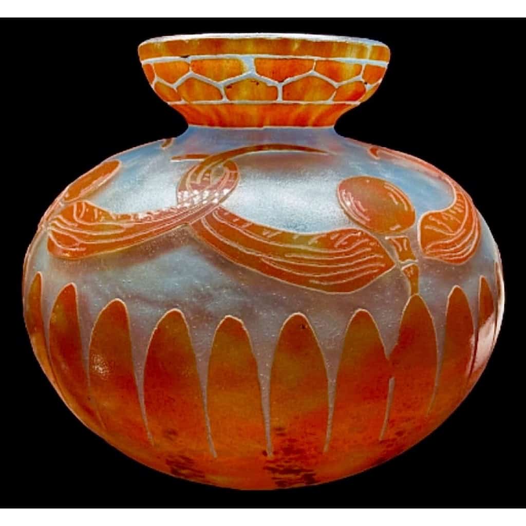 VASE DU VERRE FRANÇAIS | Biron VASE DU VERRE FRANÇAIS