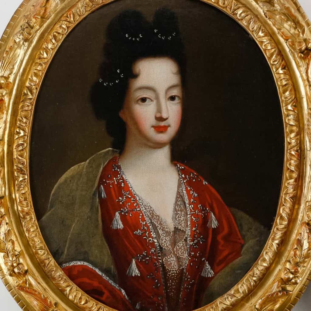 Portraits présumés de la duchesse et du duc de Bourbon. | Biron Portraits présumés de la duchesse et du duc de Bourbon.