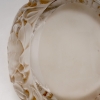 Boîte « Dinard » verre blanc patiné sépia de René LALIQUE | Biron Boîte "Dinard" verre blanc patiné sépia de René LALIQUE