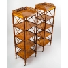Paire D’étagères En Erable Et Amarante, Epoque Charles X | Biron Paire D’étagères En Erable Et Amarante, Epoque Charles X