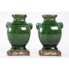 Théodore DECK (1823 – 1891) Paire de Vases Miniatures, circa 1870 | Biron |||||||||
