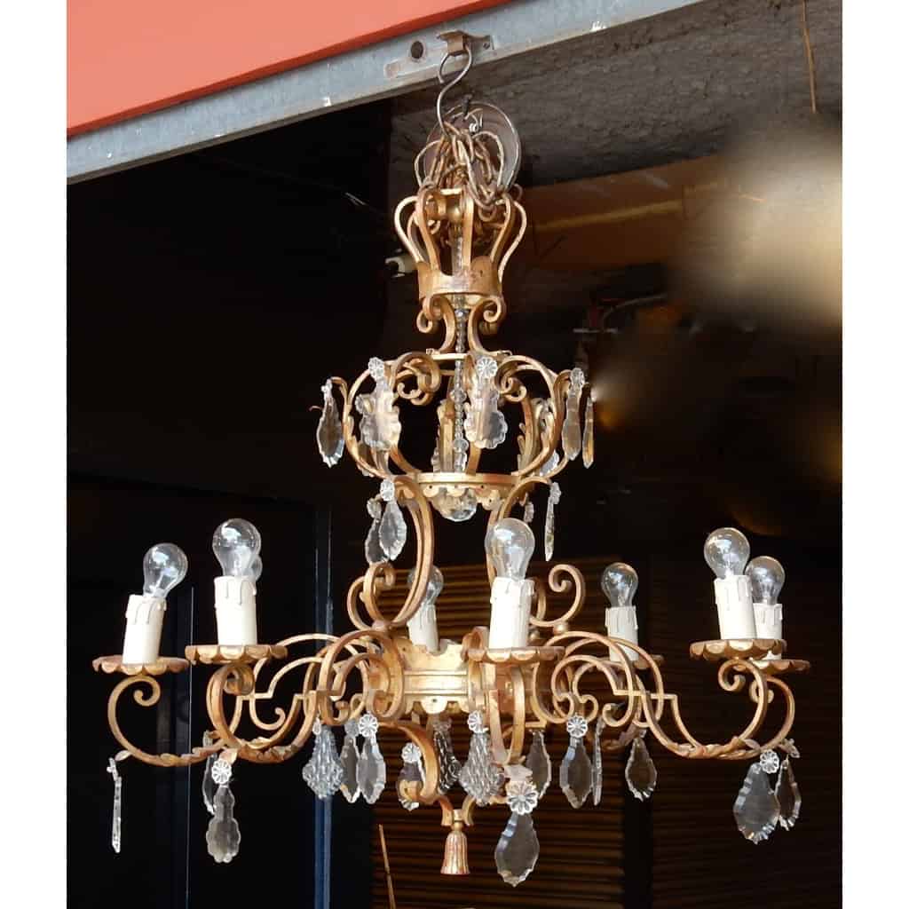 1950′ Lustre Style Médiéval Style Maison Jansen | Biron |||||||||