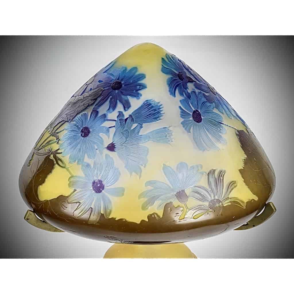 RARE ET GRANDE LAMPE D EMILE GALLÉ | Biron RARE ET GRANDE LAMPE D EMILE GALLÉ
