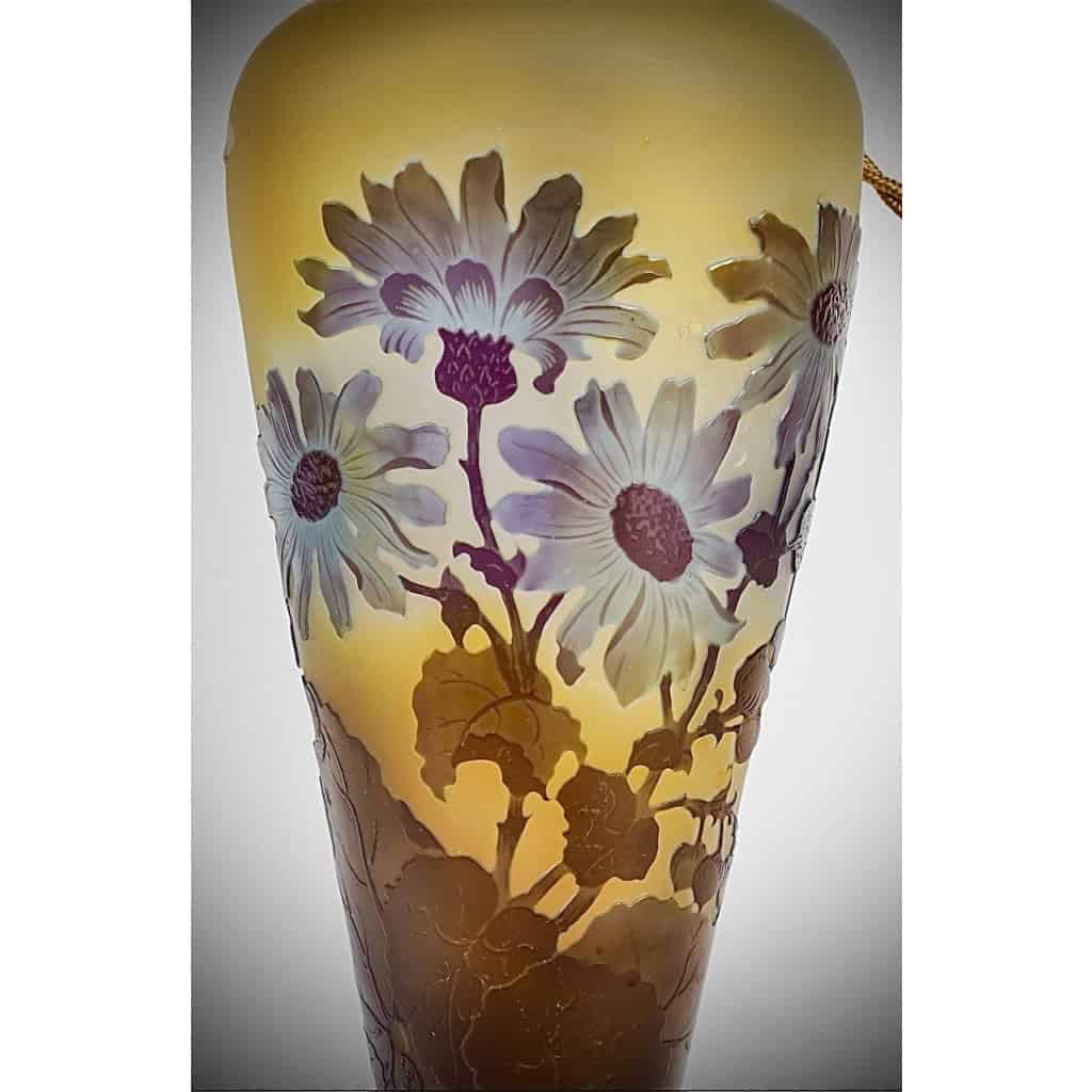 RARE ET GRANDE LAMPE D EMILE GALLÉ | Biron RARE ET GRANDE LAMPE D EMILE GALLÉ
