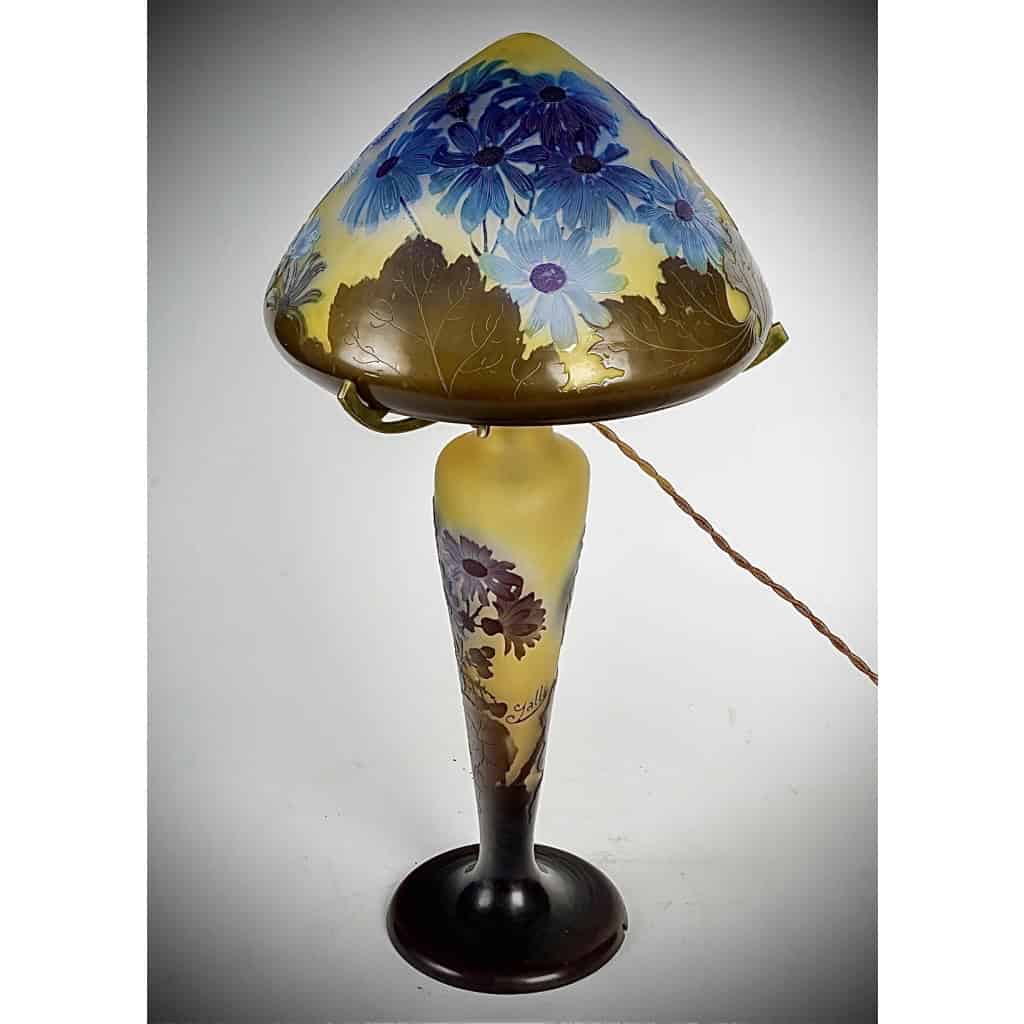 RARE ET GRANDE LAMPE D EMILE GALLÉ | Biron RARE ET GRANDE LAMPE D EMILE GALLÉ