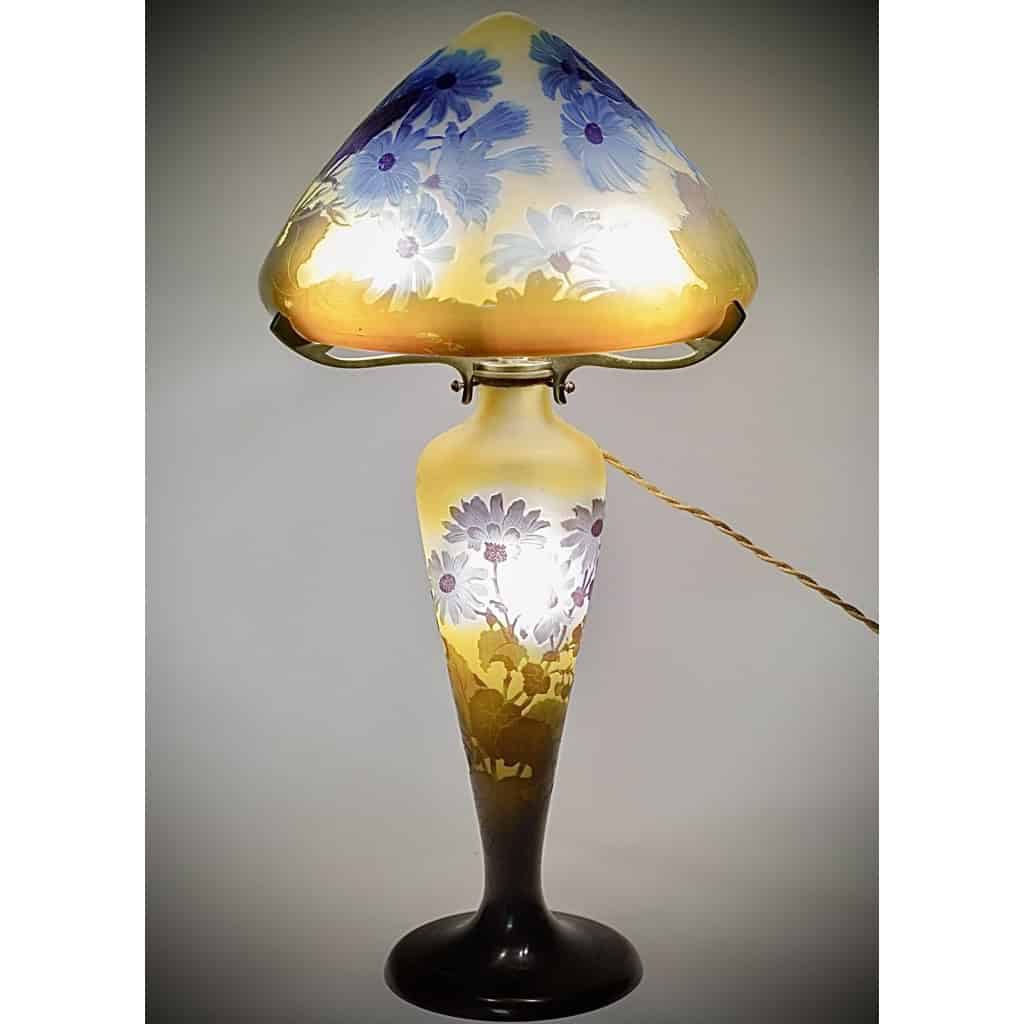 RARE ET GRANDE LAMPE D EMILE GALLÉ | Biron RARE ET GRANDE LAMPE D EMILE GALLÉ