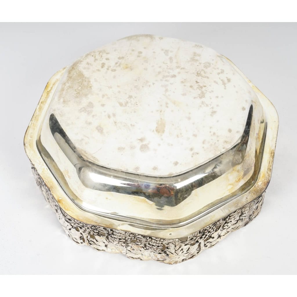 Coupe en Métal argenté du XXème Siècle. | Biron Coupe en Métal argenté du XXème Siècle.