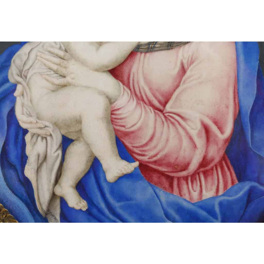Vierge à l’enfant. | Biron Vierge à l'enfant.