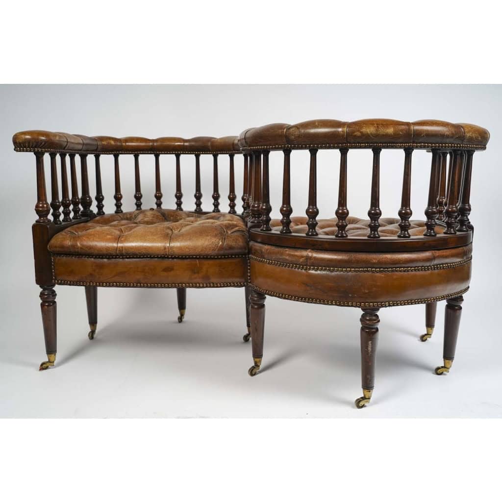 Confident chesterfield début XXème | Biron |||