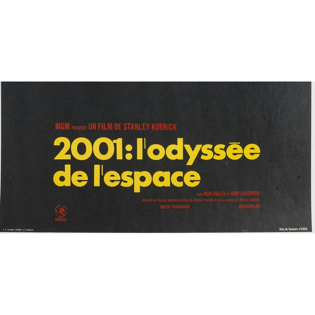 2001 – L’odyssée de l’espace – 1980 | Biron 2001 – L’odyssée de l’espace - 1980
