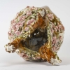 Vase en barbotine à décor en pâte sur pâte de putti et fleurs, signé Carrier-Belleuse pour la faïencerie de Choisy Le Roi, circa 1890 | Biron Vase en barbotine à décor en pâte sur pâte de putti et fleurs, signé Carrier-Belleuse pour la faïencerie de Choisy Le Roi, circa 1890