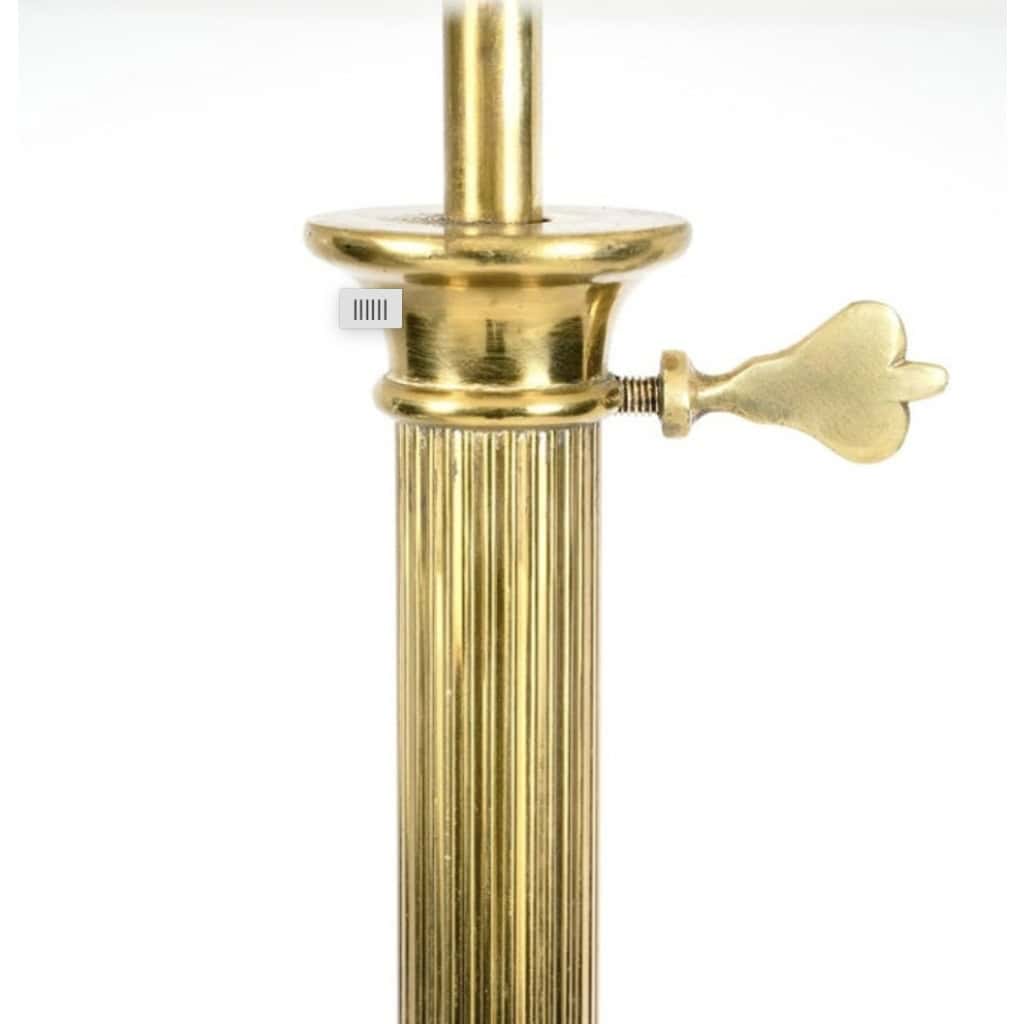 1960 Lampadaire Néo classique en bronze doré de la Maison Baguès | Biron 1960 Lampadaire Néo classique en bronze doré de la Maison Baguès