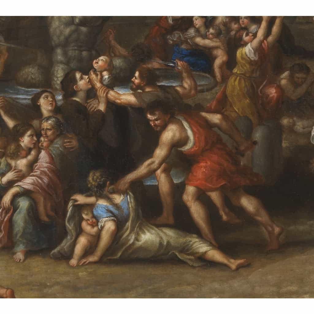 Le Massacre des Innocents – Attribué à François Nicolas de Bar (c. 1632 – 1695) | Biron Le Massacre des Innocents – Attribué à François Nicolas de Bar (c. 1632 – 1695)