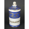 Pot bleu et or en porcelaine par Le Tallec, XXème siècle | Biron |||||||