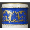 Pot bleu et or en porcelaine par Le Tallec, XXème siècle | Biron Pot bleu et or en porcelaine par Le Tallec, XXème siècle