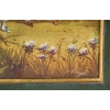 Pair de plaques en porcelaine, paint à la main signé par l’artiste.