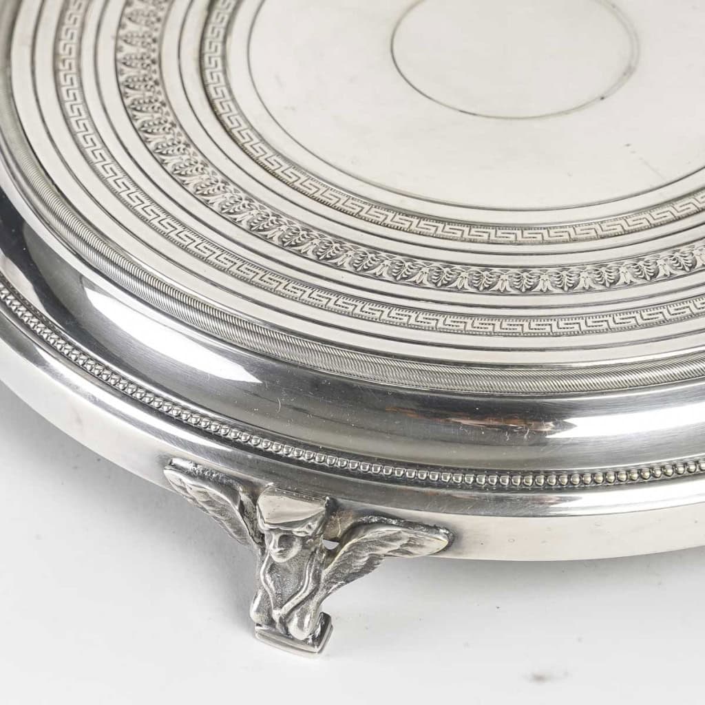 Soupière ou Centre de Table de la Maison CHRYSALIA Orfèvre, Napoléon III, XIXème Siècle. | Biron Soupière ou Centre de Table de la Maison CHRYSALIA Orfèvre, Napoléon III, XIXème Siècle.