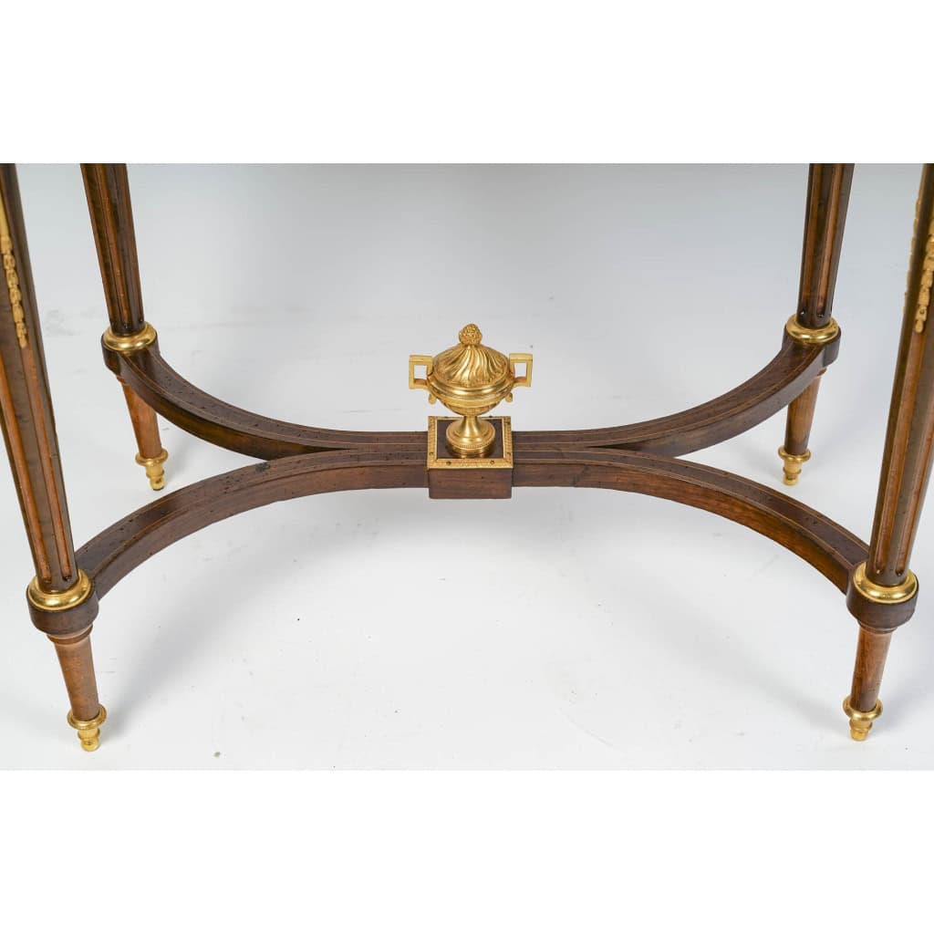 Jardinière en acajou et marqueterie de style François Linke | Biron Jardinière en acajou et marqueterie de style François Linke