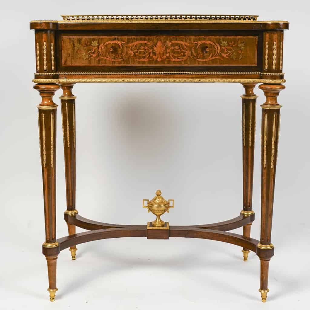 Jardinière en acajou et marqueterie de style François Linke | Biron Jardinière en acajou et marqueterie de style François Linke
