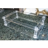 Table Basse En Plexiglass Attribuée à Roméo Année 80 | Biron Table Basse En Plexiglass Attribuée à Roméo Année 80