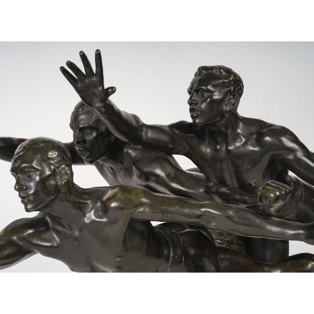 Alfred Boucher (1850-1934) « Au But » | Biron Alfred Boucher (1850-1934) « Au But »