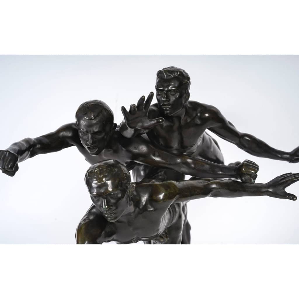 Alfred Boucher (1850-1934) « Au But » | Biron Alfred Boucher (1850-1934) « Au But »