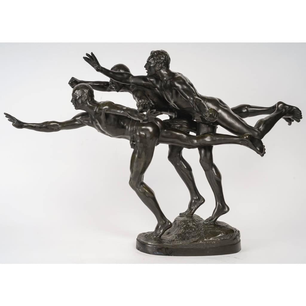 Alfred Boucher (1850-1934) « Au But » | Biron Alfred Boucher (1850-1934) « Au But »