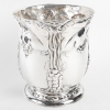 JEAN SERRIERE - EXCEPTIONEL PAIRE DE RAFRAICHISSOIRS EN ARGENT VERS 1925