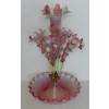 1880/1900 Coupe en Verre Opalescent Avec 5 Cornets N3 10