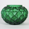 Vase « Languedoc » cristal vert émeraude de LALIQUE FRANCE | Biron ||||||