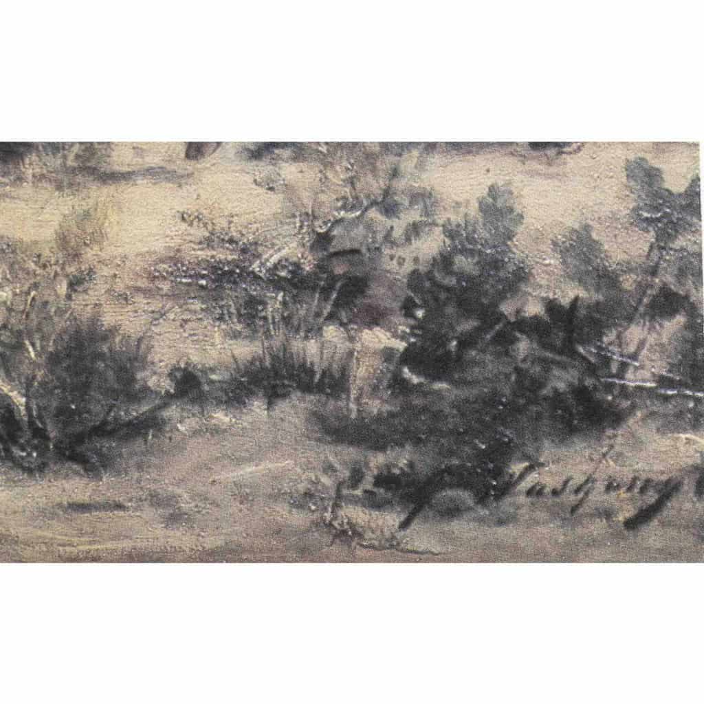 Une Paire De Plaques En Porcelaine Avec Peinture Orientaliste XXème Siècle | Biron Une Paire De Plaques En Porcelaine Avec Peinture Orientaliste XXème Siècle