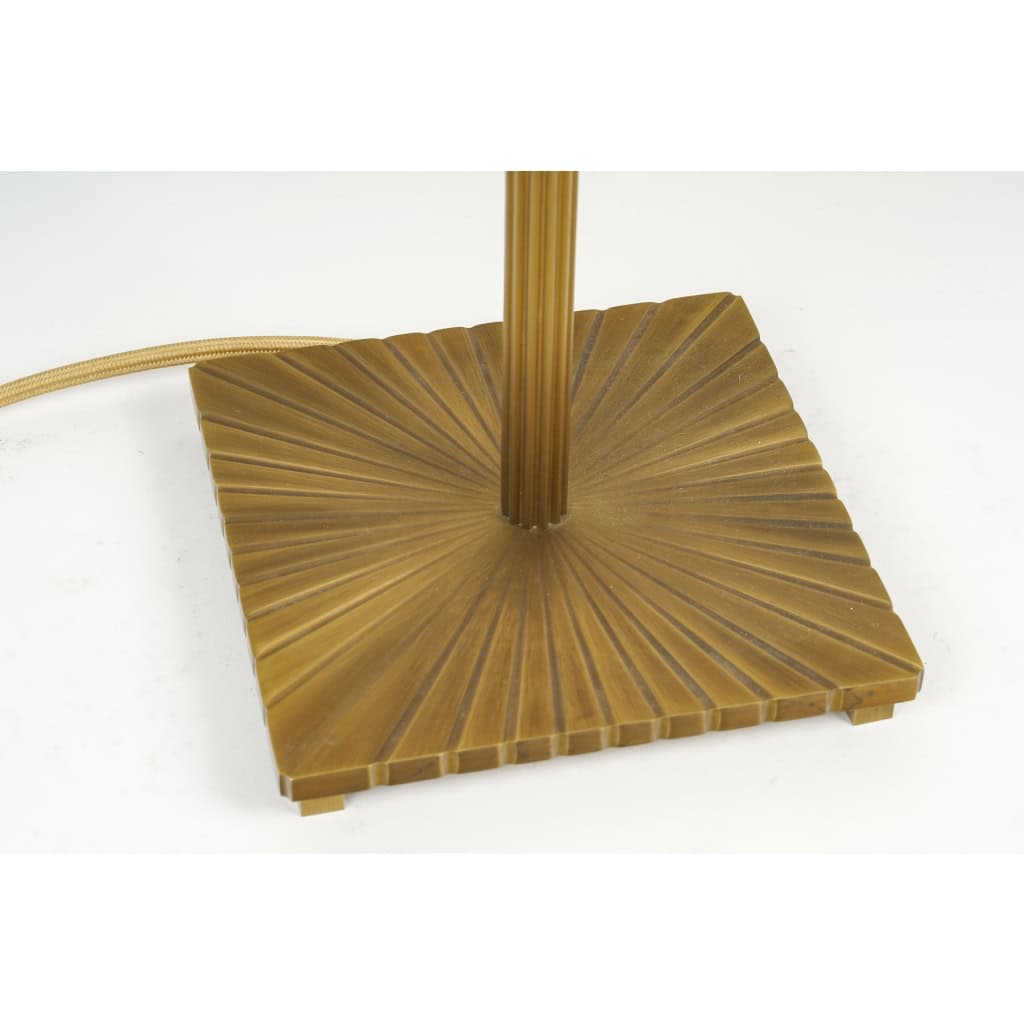 Lampe en bronze doré de style Art Déco | Biron Lampe en bronze doré de style Art Déco