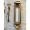 1970’ Paire D’Appliques En Laiton Ou Bronze A Tubes de Verre Style Genet Michon Ou Petitot | Biron 1970’ Paire D’Appliques En Laiton Ou Bronze A Tubes de Verre Style Genet Michon Ou Petitot