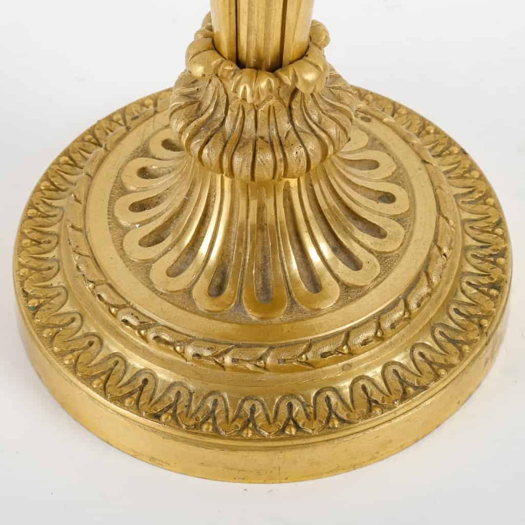 Paire de candélabres de d’époque Napoléon III (1851 – 1870). | Biron Paire de candélabres de d'époque Napoléon III (1851 - 1870).