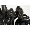 Groupe en bronze à patine noire Ange et Nymphe époque Romantique vers 1830-1840 | Biron Groupe en bronze à patine noire Ange et Nymphe époque Romantique vers 1830-1840