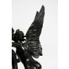 Groupe en bronze à patine noire Ange et Nymphe époque Romantique vers 1830-1840 | Biron Groupe en bronze à patine noire Ange et Nymphe époque Romantique vers 1830-1840