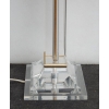 1970′ Paire de Lampes en Altuglas Décor Colonnes